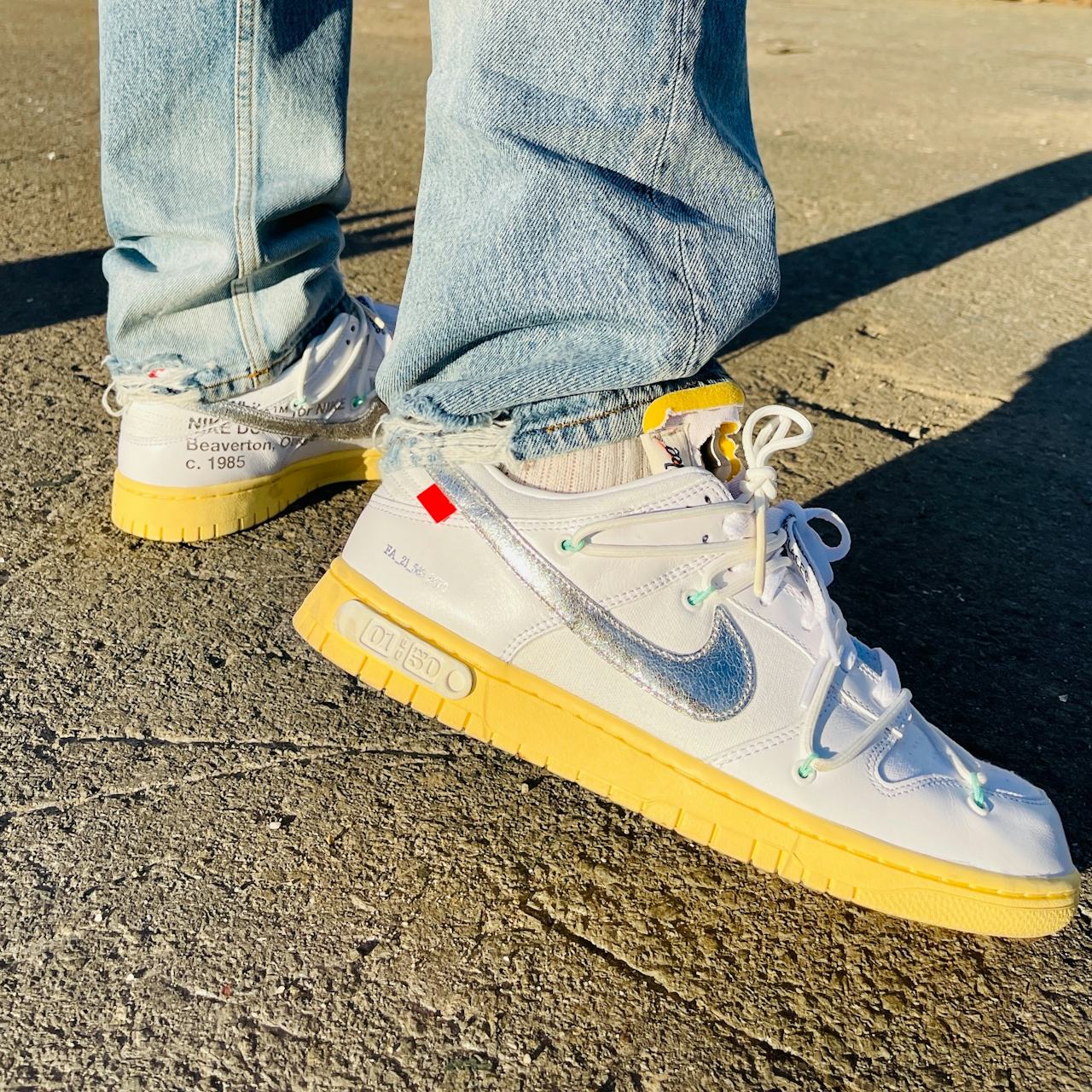 NIKE off-white Dunk Low 01番 | www.jarussi.com.br