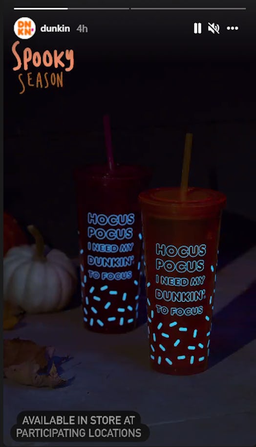 Here's what to know about Dunkin's Halloween 2021 'Hocus Pocus' tumbler before it flies off the shel...
