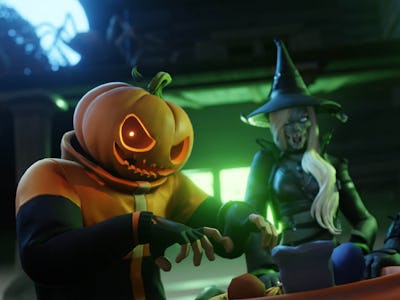 fortnitemares 2021 spooky key art