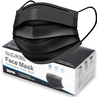 EAILGORL Disposable Face Masks (50-Pack)
