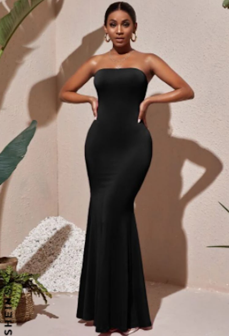 long black dress