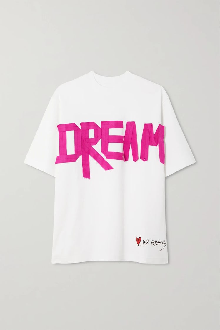 AZ Factory's Dream oversized T-shirt. 