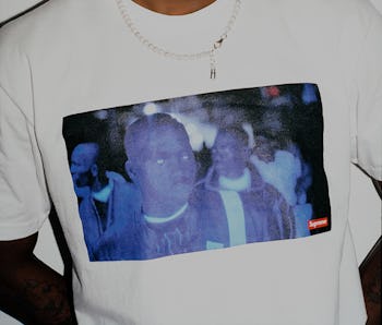 Supreme sales shirt blue