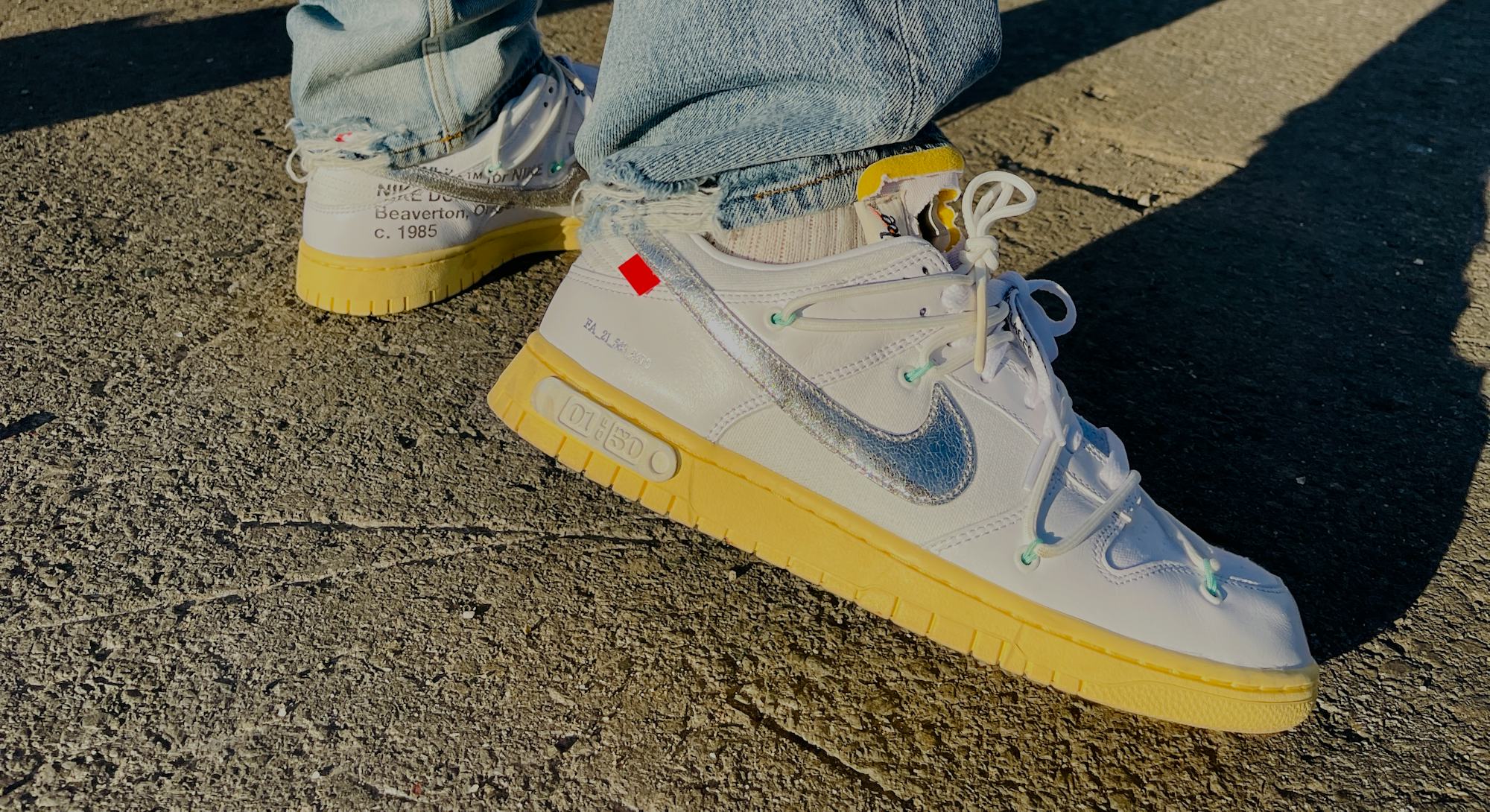 Wearing Nike's Off-White Dunk Low 'Lot 1': Best sneaker of 2021?