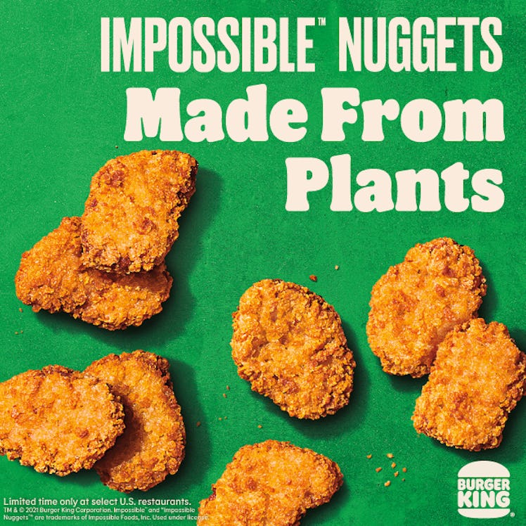 Here's where to buy Burger King's Impossible Nuggets because they're testing soon.