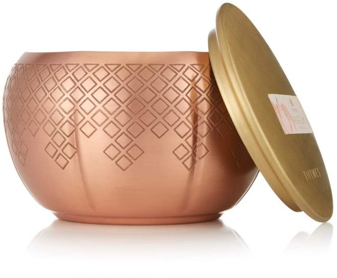 Thymes Heirlum Pumpkin Copper Candle, 4 oz.