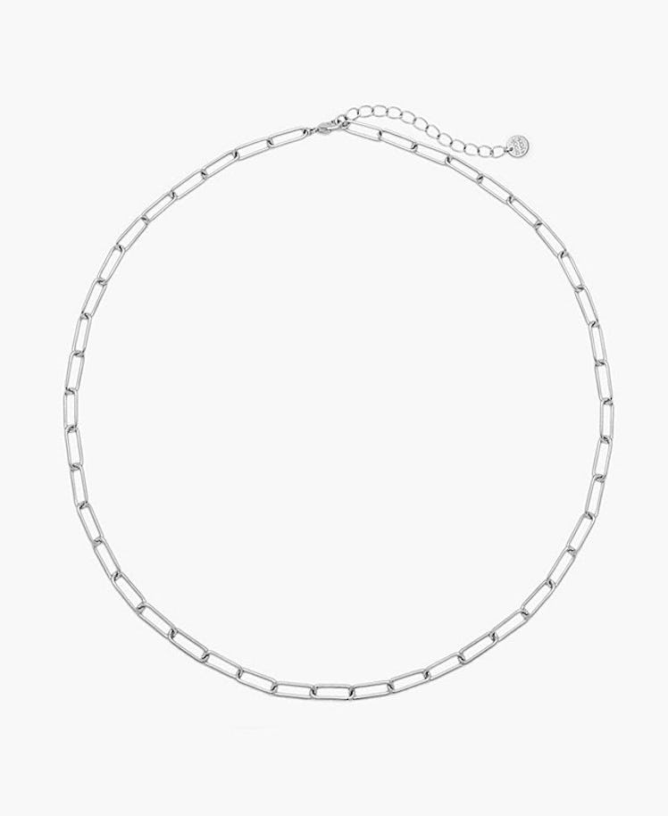 Rhodium Plated Colette Necklace