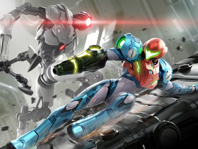 metroid dread key art
