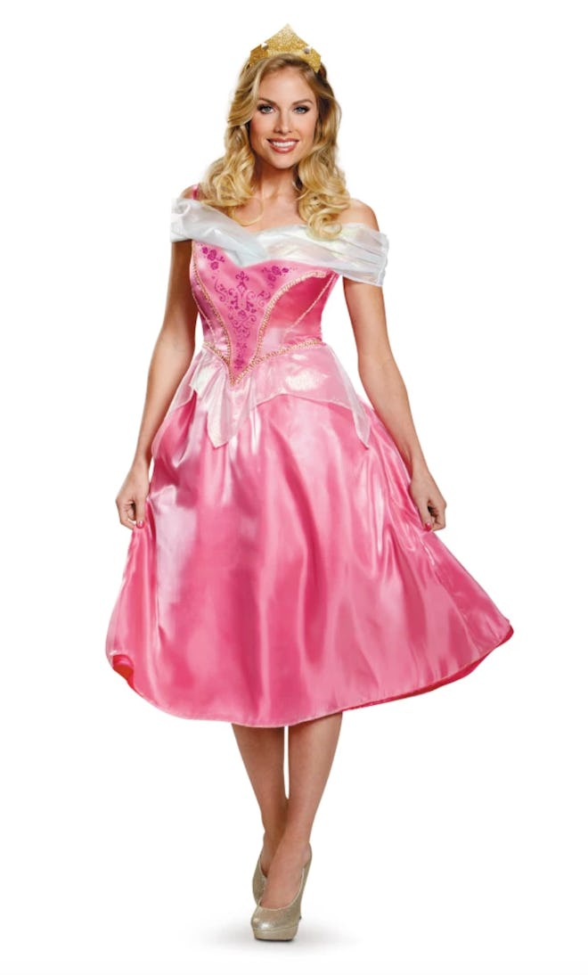 This Aurora deluxe costume for adults is one Halloween Costume available from the Disney Store.