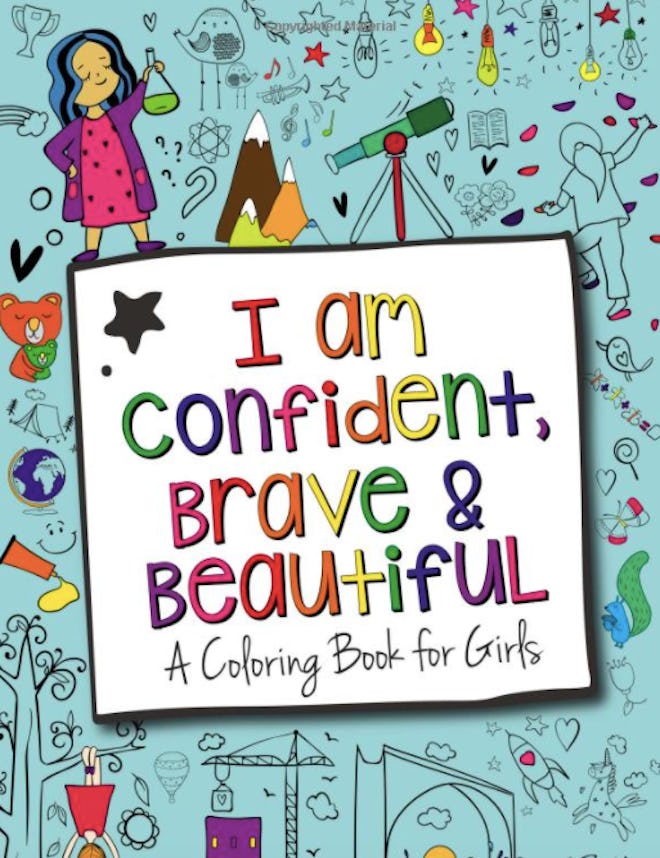 A confidence boosting coloring book