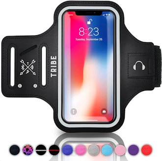 TRIBE Water Resistant Cell Phone Armband Case