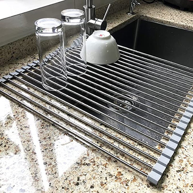 Attom Tech Roll Up Dish Drying Rack