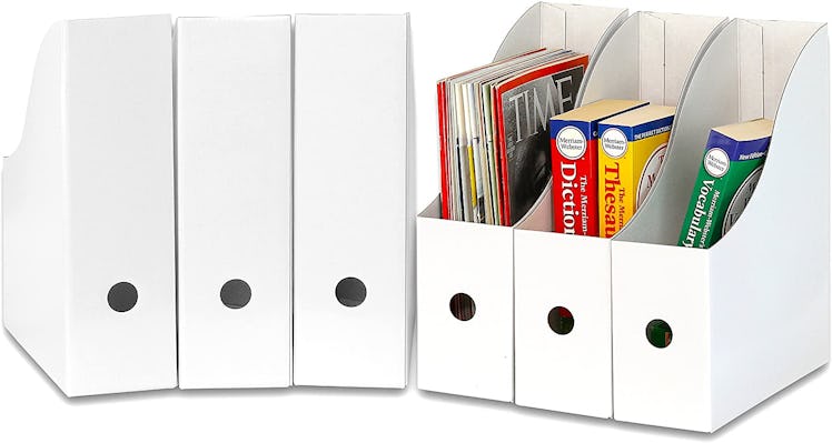 Simple Houseware File Holder Box (6-Pack)