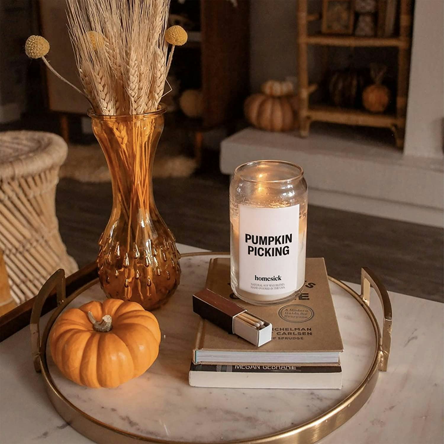 Homesick Pumpkin Picking Candle, 13.75 oz.