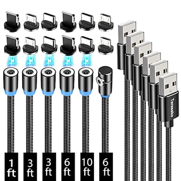 Terasako Magnetic Charging Cable (6-Pack)