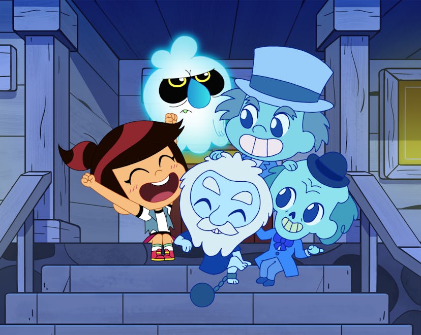 'Chibi Tiny Tales: Molly's Haunted Mansion' is based on the new series 'The Ghost and Molly McGee' a...