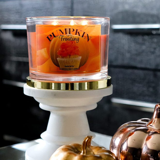 96North 3-Wick Pumpkin Frosting Candle, 14.5 oz.