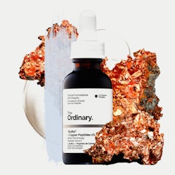 A bottle of The Ordinary's Copper Peptide