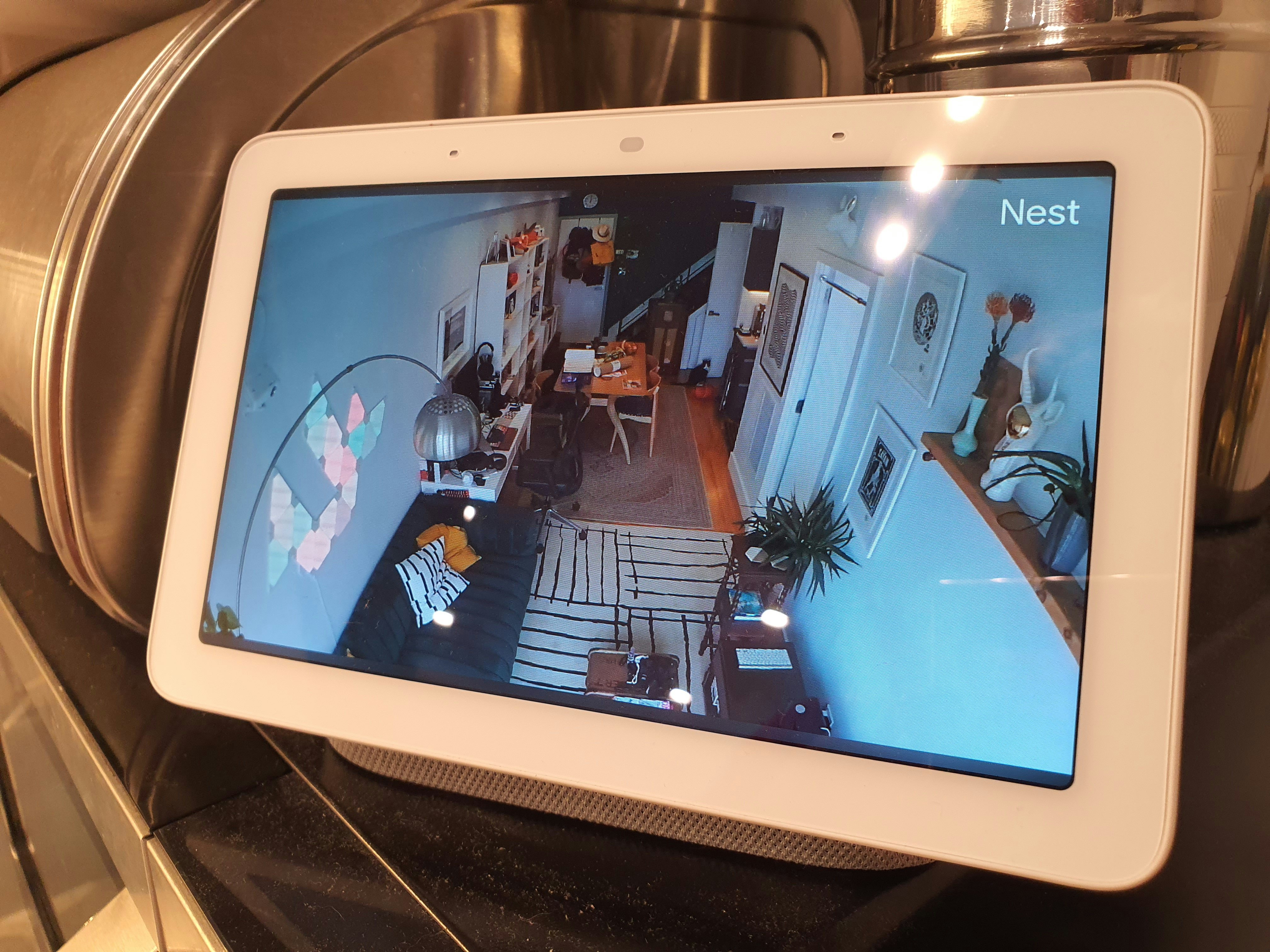 Nest multiple clearance camera view