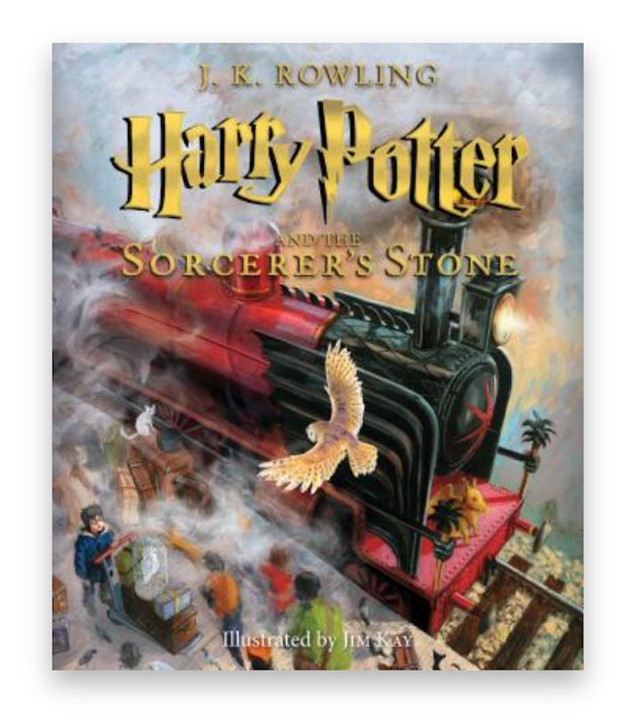 Cover art for 'Harry Potter and the Sorcerer's Stone: The Illustrated Edition'