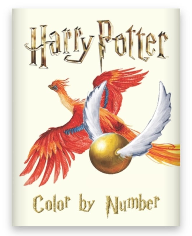 Cover art for 'Harry Potter Color by Number Coloring Book for Kids'