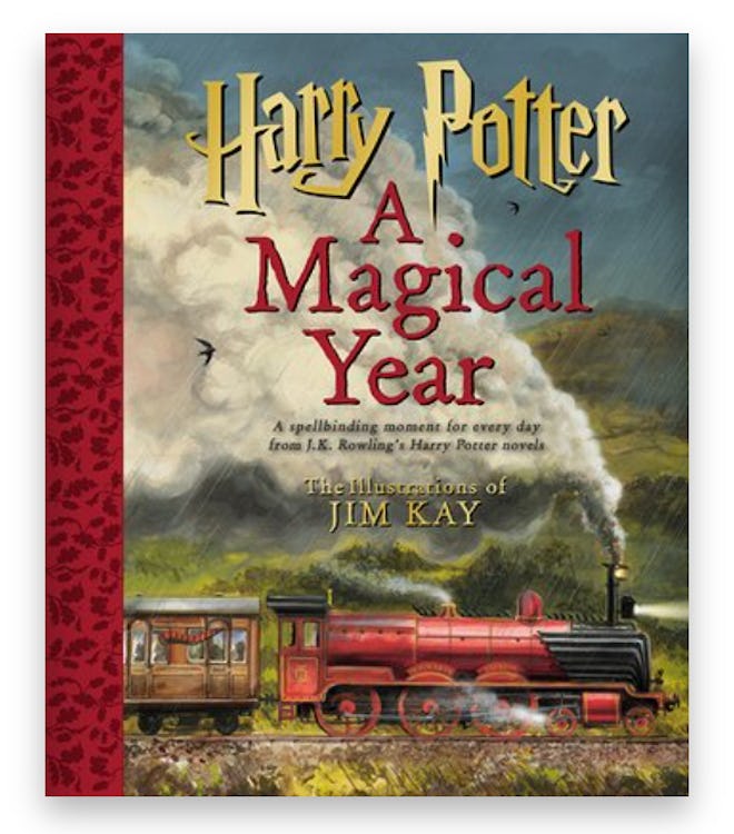 Cover art for 'Harry Potter: A Magical Year' 