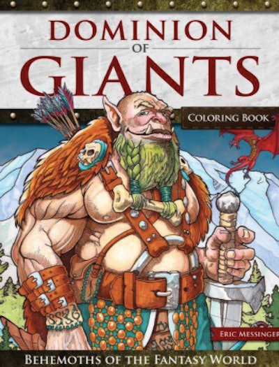 A coloring book all about giants