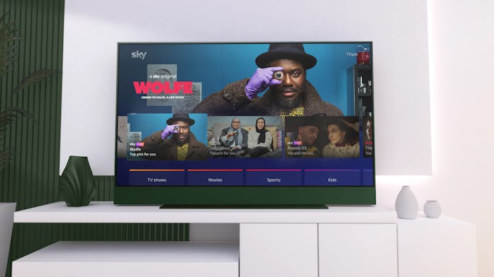 Sky is releasing its own smart TV and optional Kinect-like camera from Microsoft.
