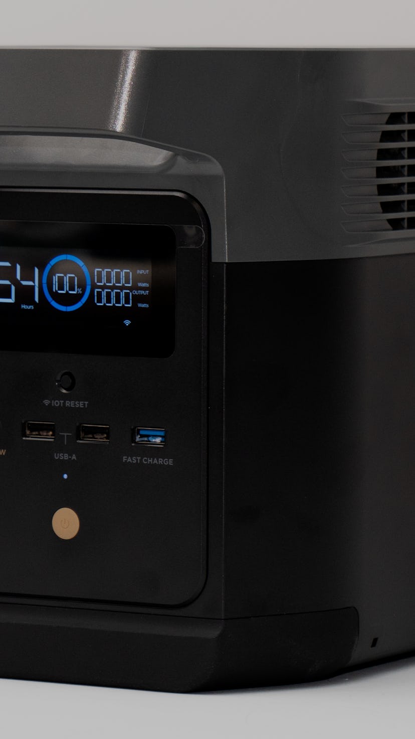 A front picture of the EcoFlow Delta Mini
