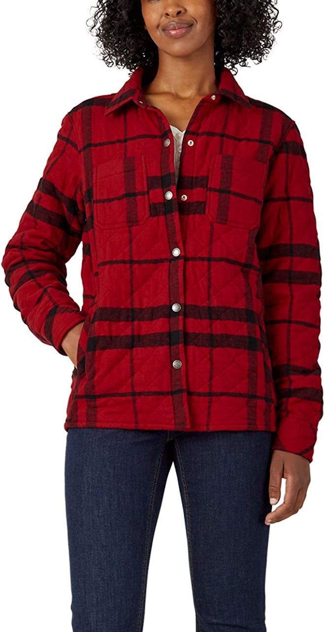 Dickie's Quilted Flannel Shirt Jacket