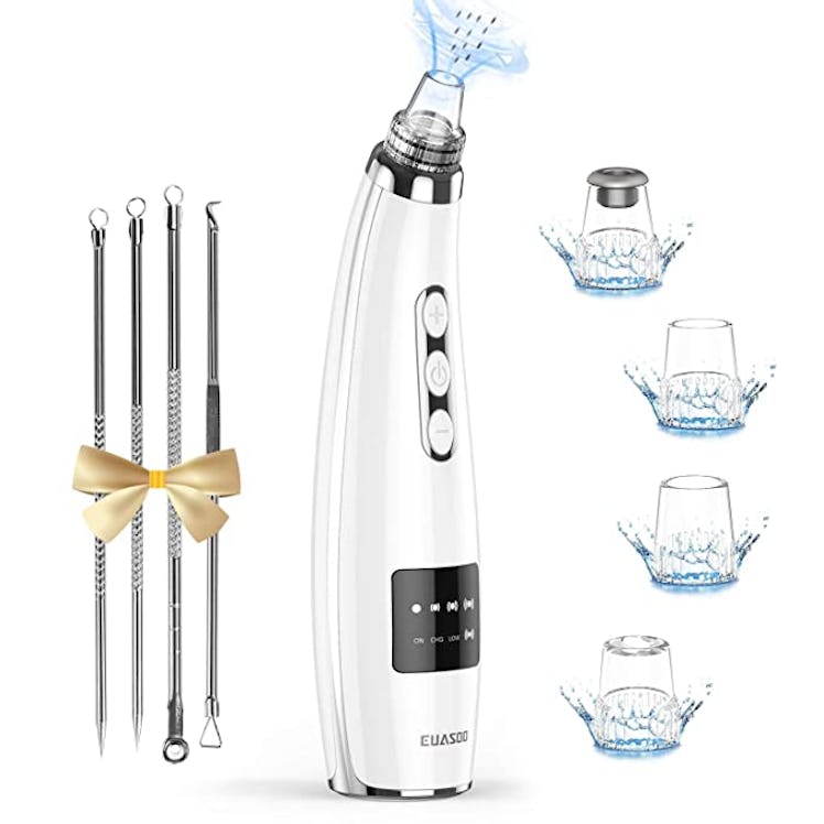 EUASOO Blackhead Pore Vacuum Cleaner 