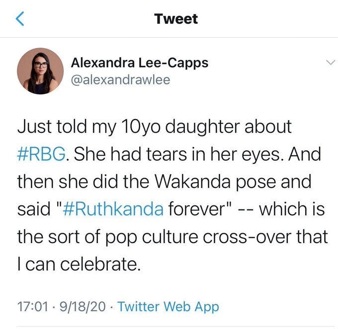 Ruthkanda forever tweet