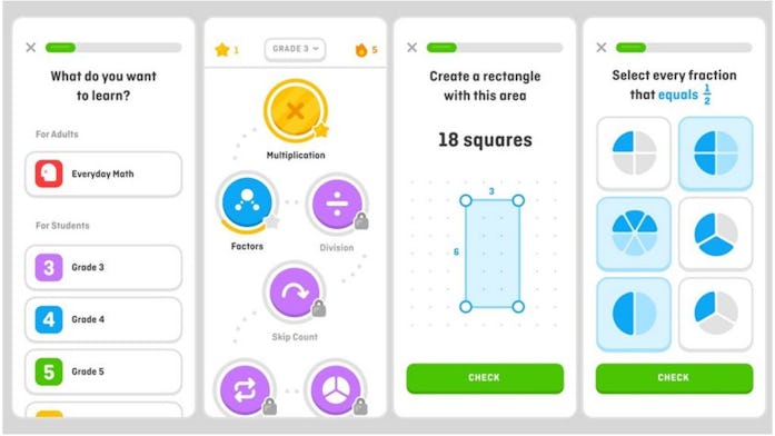 Duolingo will expand into math education, its CEO announced.