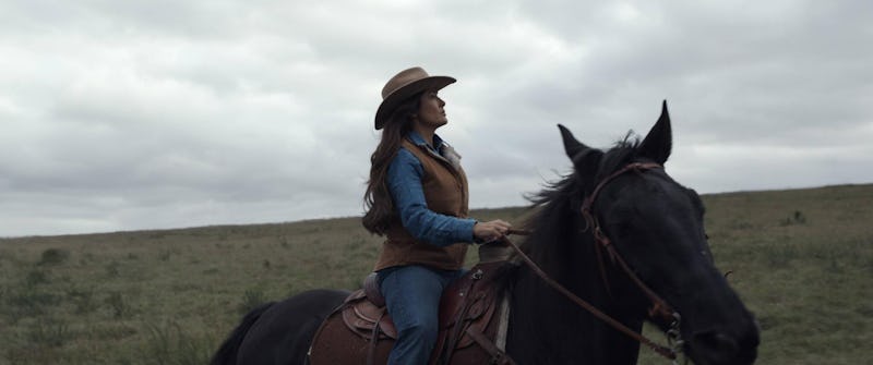 Salma Hayek plays Ajak in 'Eternals.' Photo via Marvel Studios