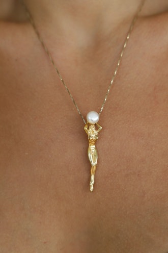Venus Pendant in Gold from DYAD.
