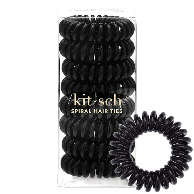 Kitsch Spiral Hair Ties (8-Pack)