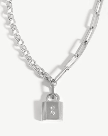 Ridge Padlock Chain Necklace from Missoma.
