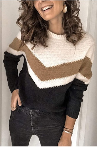 ANCAPELION Pullover Sweater