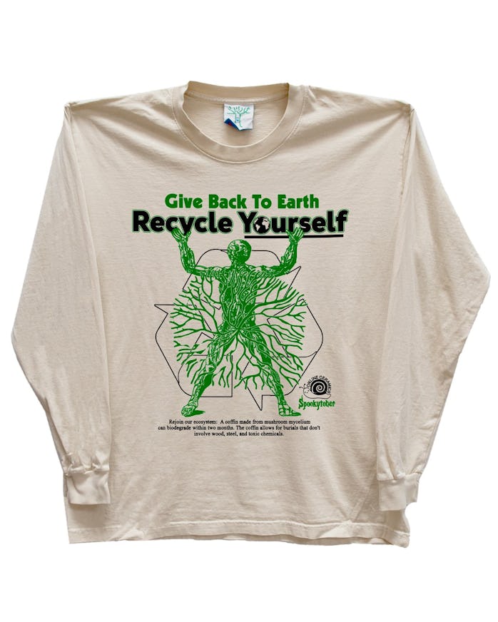 Online Ceramics Recycle Yourself Long-Sleeve T-Shirt