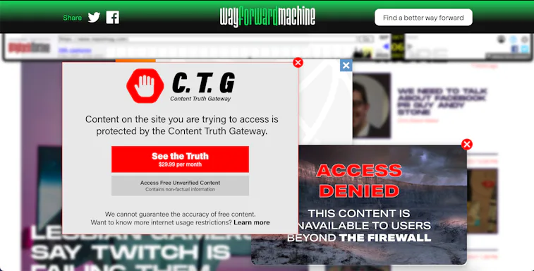 The Internet Archive's new tool peers into our dystopian digital future