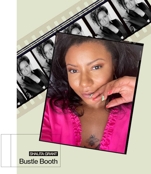 Collage of Shalita Grant selfies