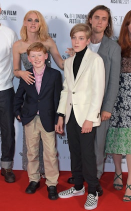 Kristen Stewart, Freddie Spry, Jacki Nielen and Jack Farthing attend the UK Premiere of "Spencer"