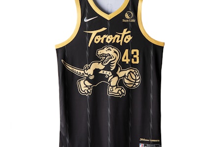 Toronto Raptors Nike NBA City Edition Jersey 75th Anniversary