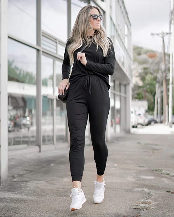 PRETTYGARDEN Two Piece Crewneck Pullover Tracksuit