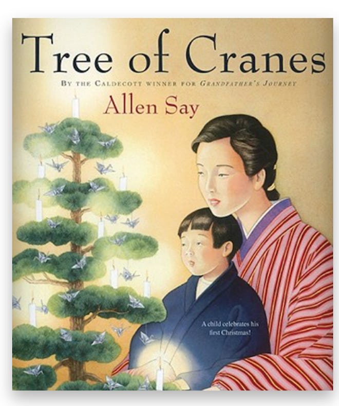 "Tree of Cranes" by Allen Say is a fantastic Christmas book for kids.