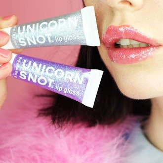 Unicorn Snot Holographic Glitter Lip Gloss