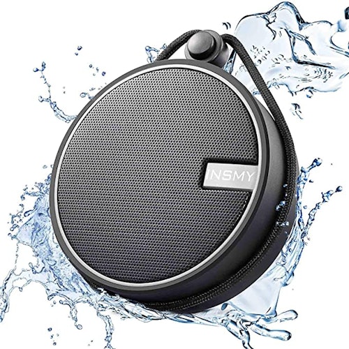 INSMY Waterproof Shower Bluetooth Speaker