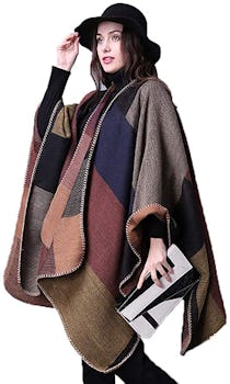 Epsion Block Shawl Wrap