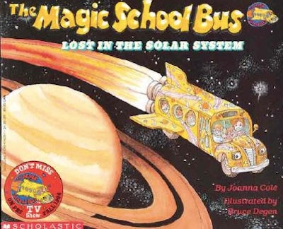 Magic School Bus Lost in the Solar System book cover