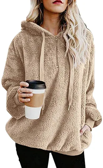 ReachMe Oversized Sherpa Pullover